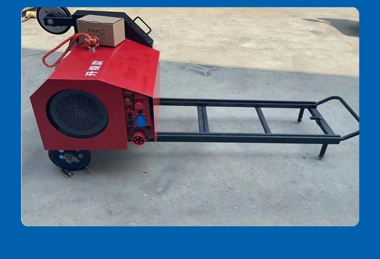 混凝土桥梁建筑用金刚石绳锯机 液压与万向轮电动绳锯切割设备